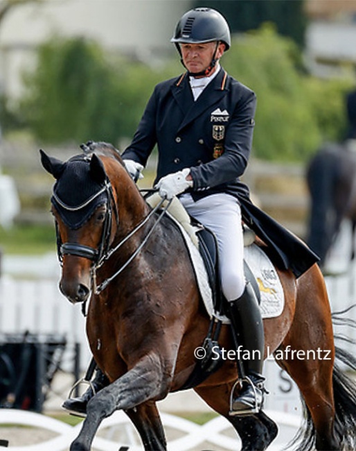 Hubertus Schmidt and D'Alessandro at the 2021 Nurnberger Burgpokal in Balve :: Photo © Stefan Lafrentz