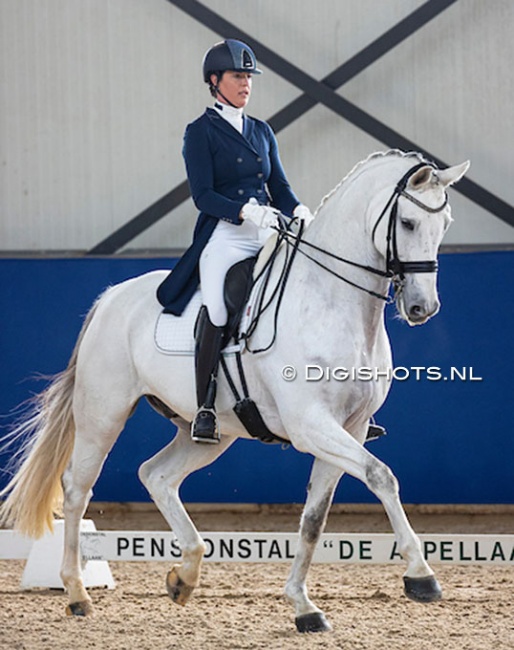 Dominique Filion and Dynamite S, aka Dastan, at the 2021 CDN De Meern :: Photo © Digishots