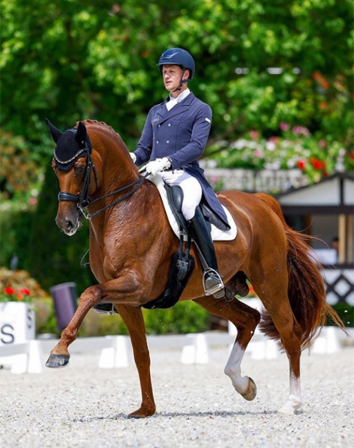 Matthias Rath and Destacado FRH at the 2021 CDN Kronberg :: Photo © Stefan Lafrentz
