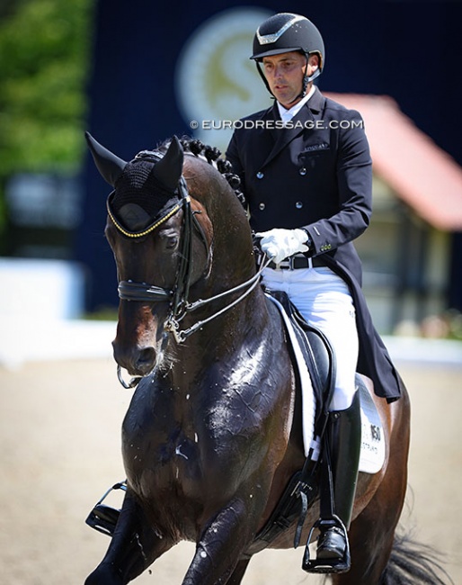 Andreas Helgstrand and Jovian at the 2022 Aachen Dressage Days :: Photo © Astrid Appels