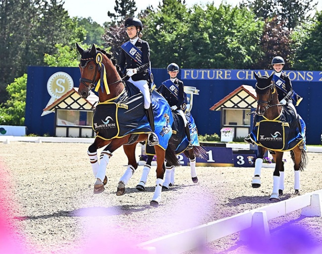 German children team win nations' cup at the Future Champions 2022 CDIO-PJYR Hagen