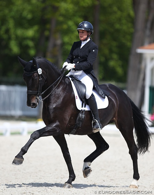 Heike Holstein and Sambuca at the 2019 CDIO Compiegne :: Photo © Astrid Appels