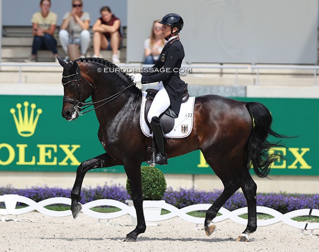 Ingrid Klimke and Franziskus at the 2022 CDIO Aachen :: Photo © Astrid Appels