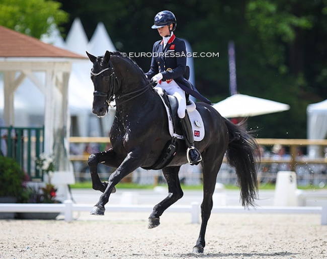 Charlotte Fry and Glamourdale at the 2022 CDIO Compiegne :: Photo © Astrid Appels