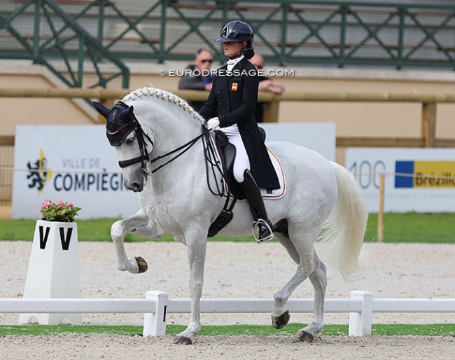 Teia Hernandez Vila and Romero De Trujillo at the 2022 CDIO Compiegne :: Photo © Astrid Appels