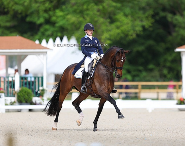 Jeanna Hogberg and Astoria at the 2022 CDIO Compiegne :: Photo © Astrid Appels