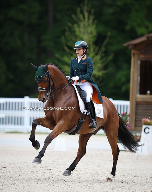 Abigail Lyle with Giraldo at the 2022 CDIO Compiegne :: Photo © Astrid Appels