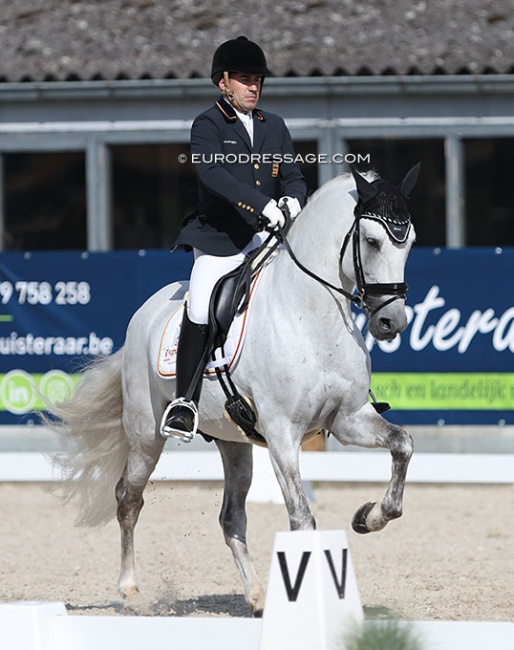 Iker Beitia on Absolut at the 2022 CPEDI Grote Brogel :: Photo © Astrid Appels