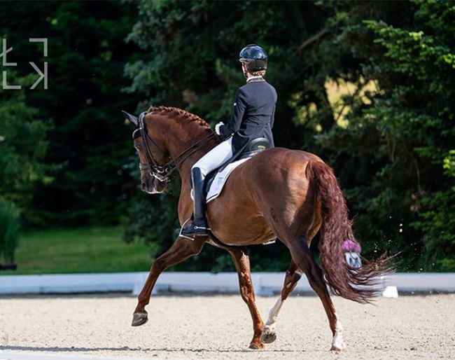 Rose Oatley on Veneno at the 2022 CDIO-J Hagen :: Photo © Lukasz Kowalski
