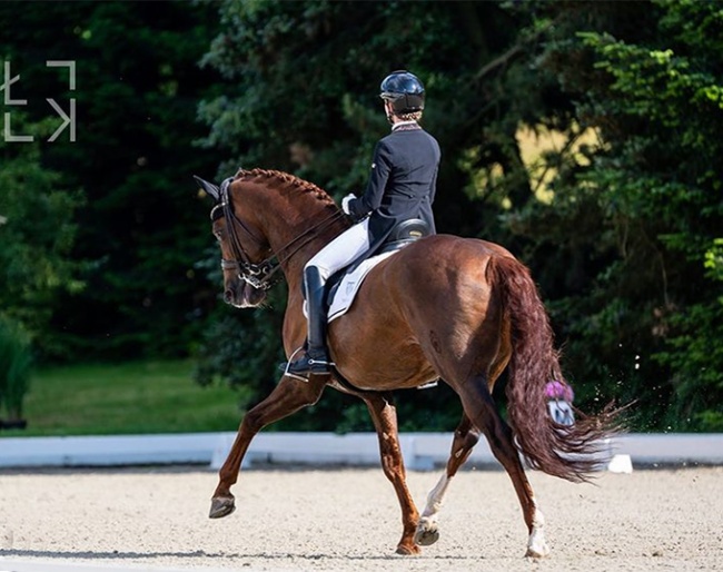 Rose Oatley on Veneno at the 2022 CDIO-J Hagen :: Photo © Lukasz Kowalski