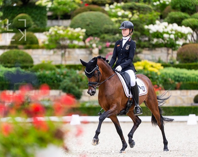 Lilly Collin and Cosmo Callidus at the 2022 CDI-PJYR Kronberg :: Photo © Lukasz Kowalski
