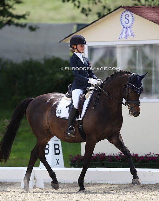 Lotta Plaas and Balsamico at the 2021 CDIO-PJYR Hagen :: Photo © Astrid Appels