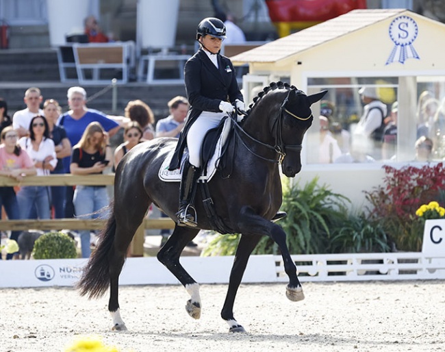 Dorothee Schneider and Salvina at the 2021 CDI Ludwigsburg :: Photo © Thomas Hellmann