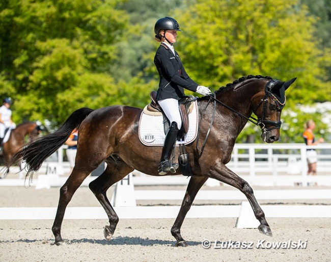 Lotta Plaas and Balsamico at the 2022 European Children Championships in Pilisjaszfalu, Hungary :: Photos © Lukasz Kowalski