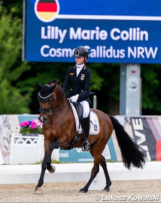 Lilly Collin and Cosmo Callidus at the 2022 CDI-PJYR Hagen :: Photo © Lukasz Kowalski