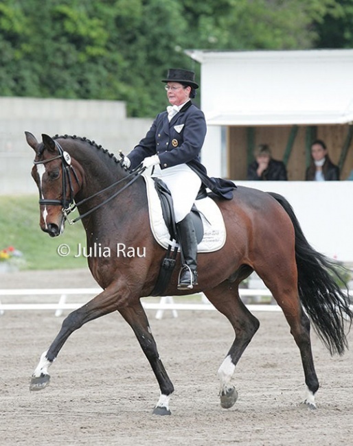 Gabriele Steffan and Sympathico at the 2004 CDN Mannheim :: Photo © Julia Rau