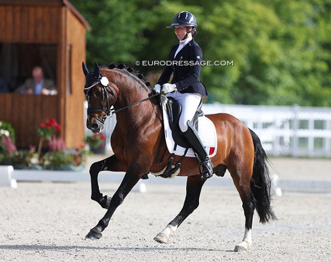 Stella Briand and Swyn Barrade at the 2022 CDIO Compiegne :: Photo © Astrid Appels