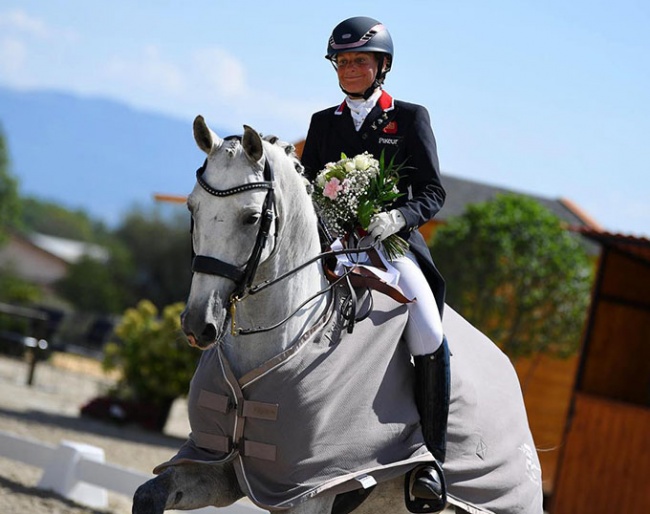 Anna Ross and Habouche at the 2022 CDI Crozet :: Photo © Les Garennes