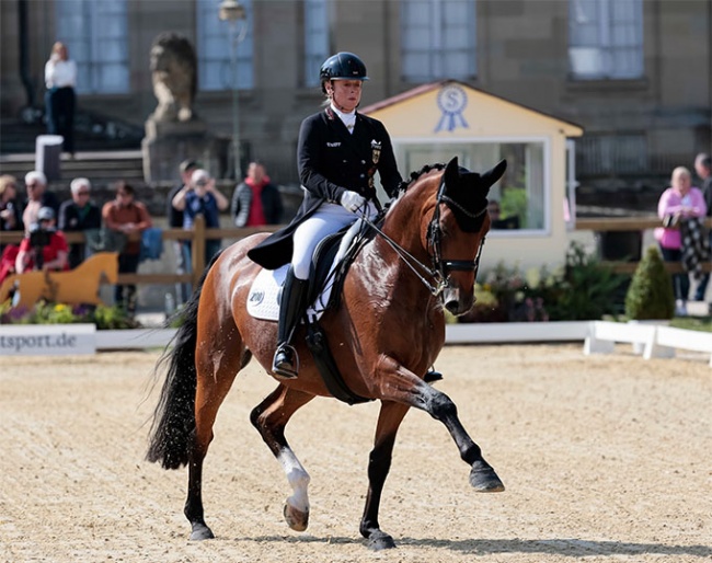 Isabell Werth and Emilio sweep the big tour at the 2022 CDI Ludwigsburg :: Photo © Thomas Hellmann