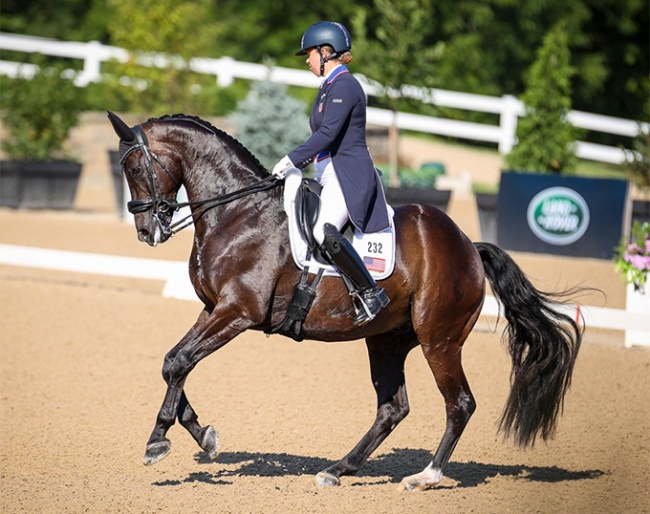 Katie Duerrhammer and Paxton at the 2022 U.S. Dressage Championships :: Photo © US Equestrian