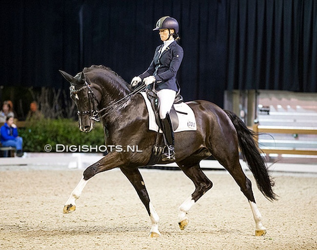 Ilse van Cranenbroek and Emerald S at 2016 Indoor Brabant :: Photo © Digishots