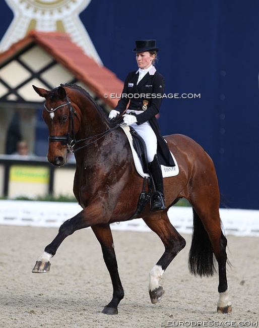 Helen Langehanenberg and Vayron at the 2019 CDI Hagen :: Photo © Astrid Appels