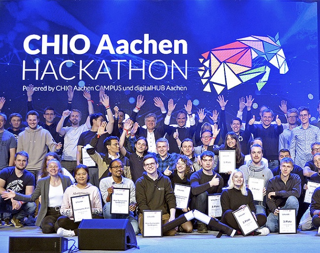 The CHIO Aachen Hackathon in 2021 :: Photo © Holger Schupp