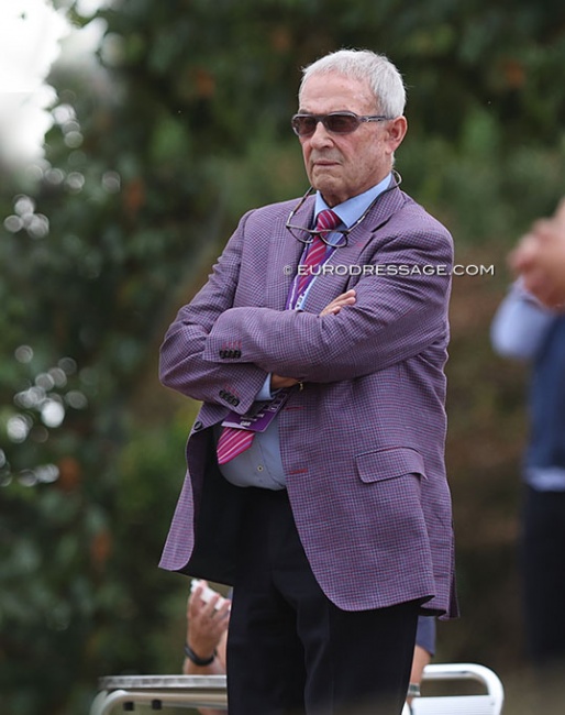 David Hunt at the 2022 European Junior and Young Riders Championships in Hartpury :: Photo © Astrid Appels