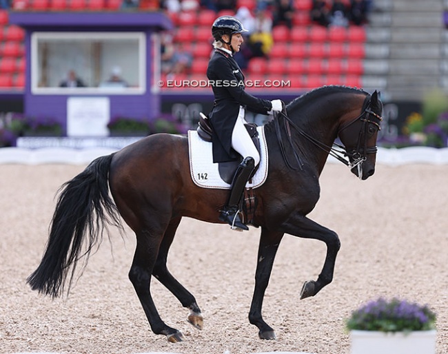 Ingrid Klimke and Franziskus at the 2022 World Championships Dressage :: Photo © Astrid Appels