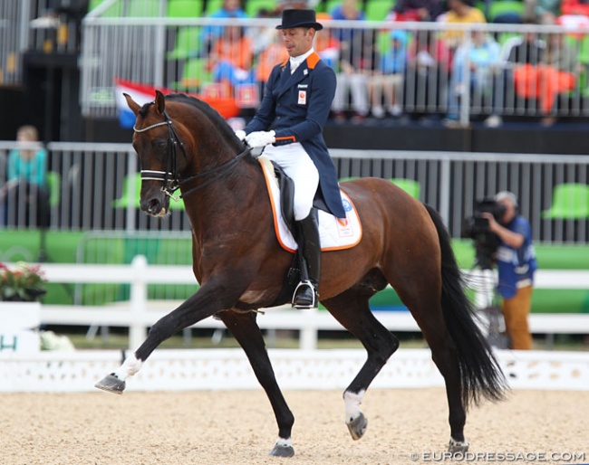 Johnson at the 2016 Olympic Games in Rio de Janeiro :: Photo © Astrid Appels