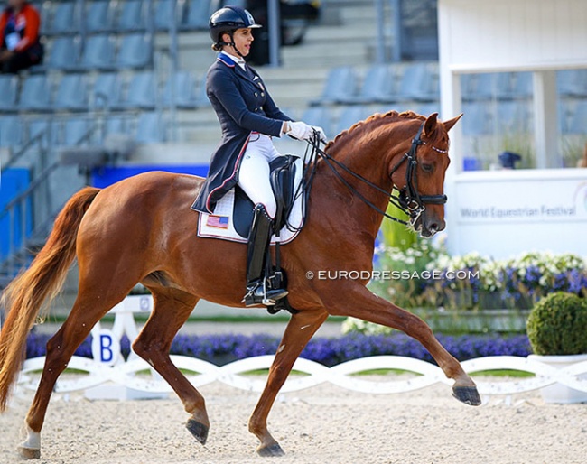 Jennifer Williams and Joppe K at the 2022 CDIO Aachen :: Photo © Astrid Appels