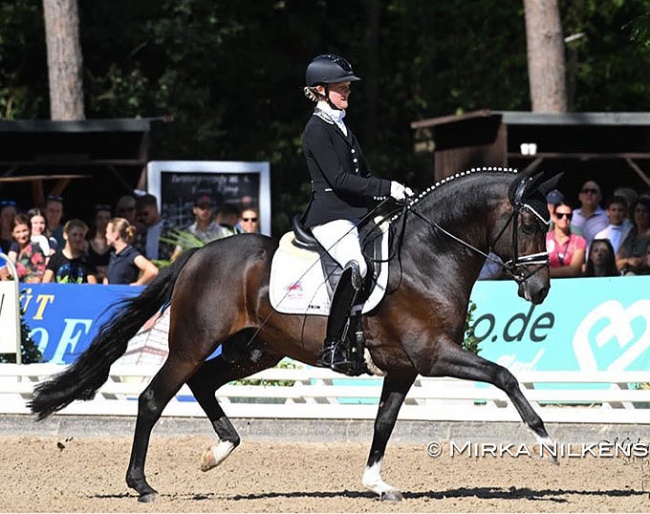 Sophie Duen and Neverland WE at the 2022 Bundeschampionate :: Photo © Mirka Nilkens
