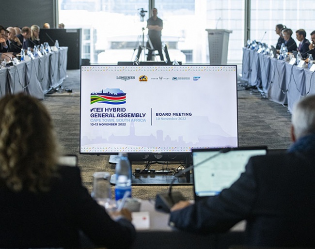 The 2022 FEI General Assembly in Cape Town, South Africa