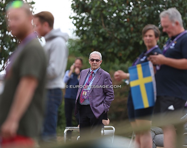 David Hunt at the 2022 European Junior and Young Riders Championships in Hartpury :: Photo © Astrid Appels