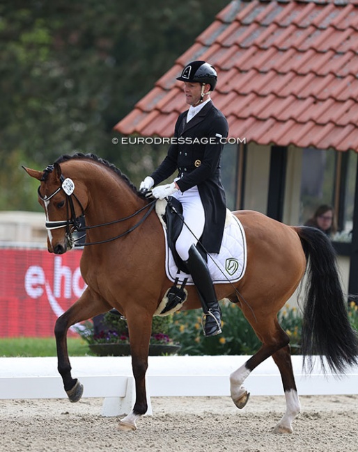 Marcus Hermes and Facilone at the 2022 CDI Hagen :: Photo © Astrid Appels