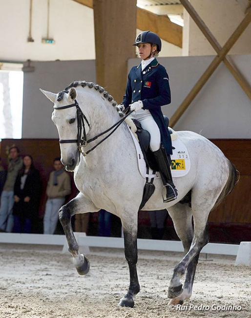 Maria Caetano and Horizonte make a winning show debut in Portugal last weekend :: Photo © Rui Pedro Godinho