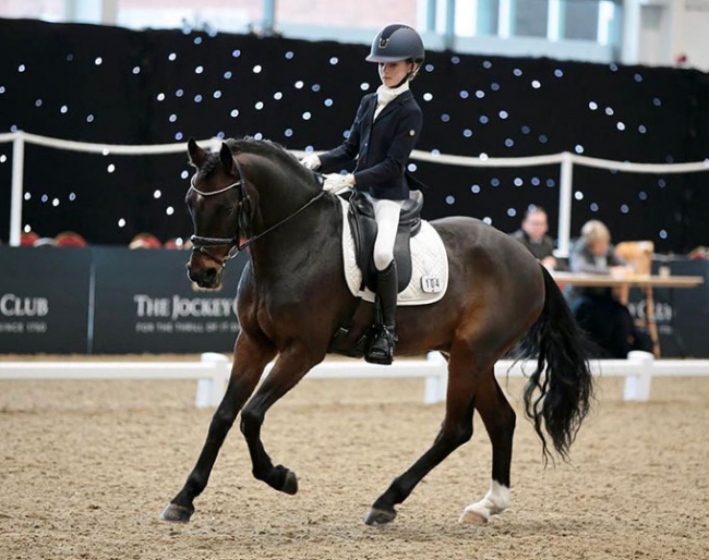 Abigail Gray on Godrics Campeggio has been selected for the British pony riders long list :: Photo © Majestic Photography