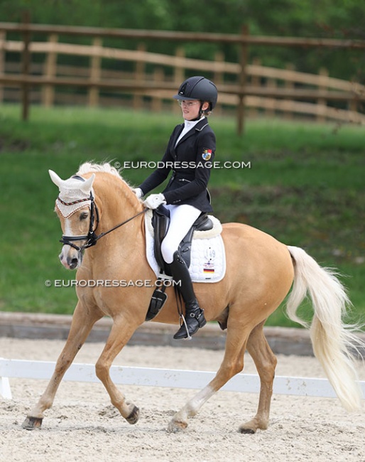 Viktoria von Braunmühl and Cyrill at the 2022 CDI Troisdorf :: Photo © Astrid Appels