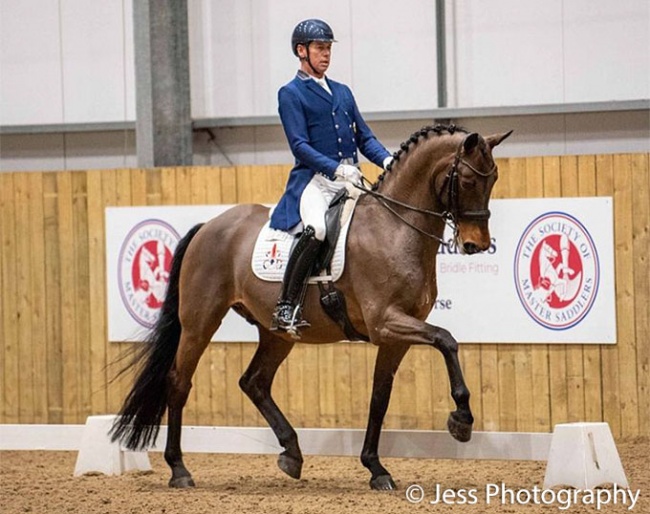 Carl Hester and Fiona Bigwood's Fame at the 2023 CDN Hartpury on 29 January 2023 :: Photo © Jess Photography