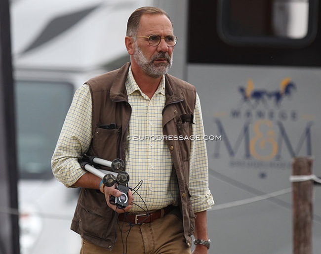 Bert Rutten at the 2021 CDI Grote Brogel :: Photo © Astrid Appels