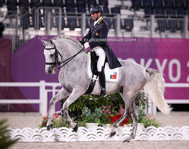 Rodrigo Torres and Fogoso at the 2021 Olympic Games in Tokyo :: Photo © Astrid Appels