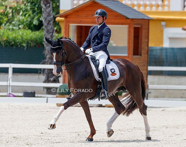 Jordi Domingo and Jumeaux competing in Spain in 2021 :: Photo © Lily Forado