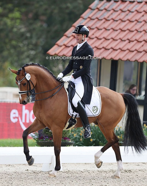 Marcus Hermes and Facilone at the 2022 CDI Hagen :: Photo © Astrid Appels