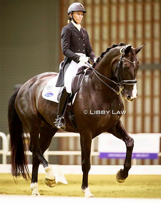 Wendi Williamson and Dejavu MH win the 2017 Pacific League World Cup Final in Feilding :: Photo © Libby Law