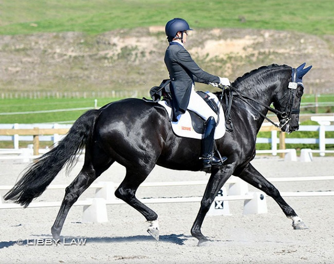 Vanessa Way and NSC Andreas in 2022 :: Photo © Libby Law