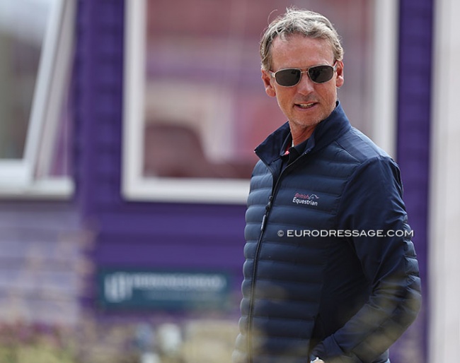 Carl Hester at the 2022 World Championships in Herning :: Photo © Astrid Appels
