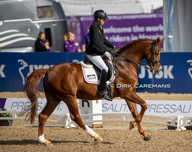 Bernd Brugger and Bellagio at the 2022 World Para Dressage Championships :: Photo © Hippofoto.be
