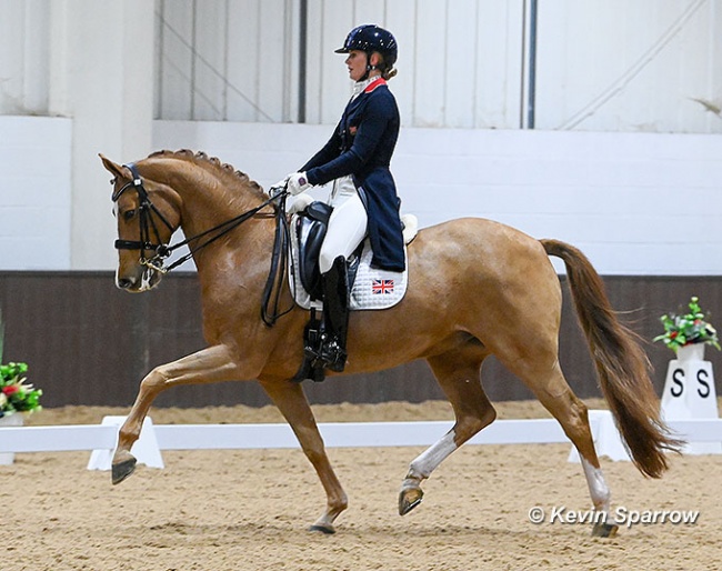 Annabella Pidgley and Gio at the 2023 CDI Addington :: Photo © Kevin Sparrow