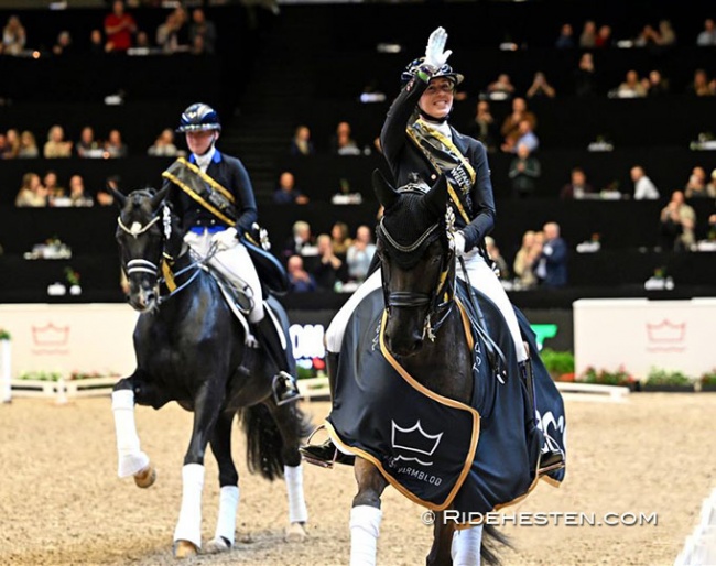 Carina Cassoe Kruth and Heiline's Danciera win the 5* Grand Prix at the 2023 CDI Herning :: Photos © Ridehesten
