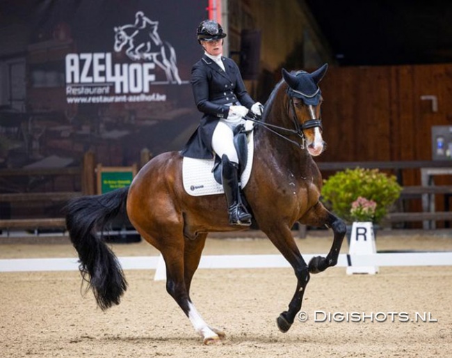 Wahlkamp-Nilsson and Bergsjöholm's Valbonne at the 2023 CDI Lier :: Photo © Digishots